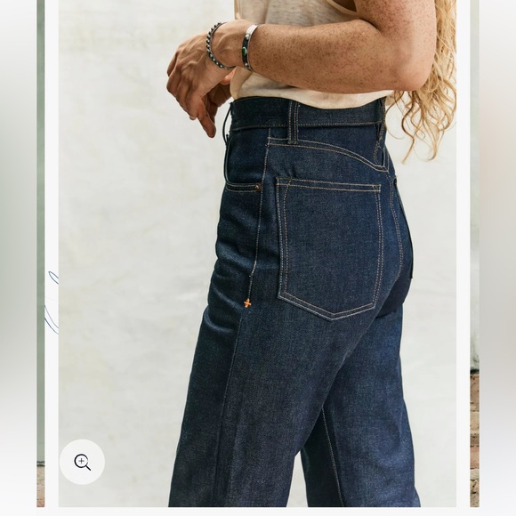 Imogene & Willie Amelia indigo rigid jeans size 27 - Picture 2 of 10